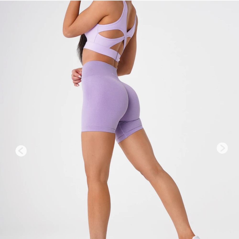 NVGTN Lilac Pro Shorts Extra Small (XS)